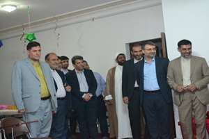 بازدید رئیس سازمان سینمایی  از مرکز فرهنگی جمهوری اسلامی ایران  در بغداد
