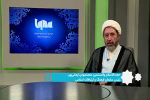 ضبط پیام نوروزی رئیس سازمان فرهنگ و ارتباطات اسلامی در استودیو مبین ایکنا