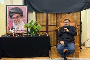 برگزاری مراسم عزاداری شهادت رهبر انقلاب در اندونزی + عکس