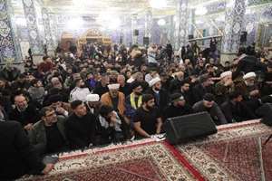 بزرگداشت چهلمین روز شهادت رهبر شهید در شهر بعلبک