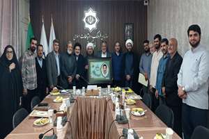 آیین نکوداشت بازنشستگی جناب آقای صفری در سازمان فرهنگ و ارتباطات اسلامی نمایندگی قم