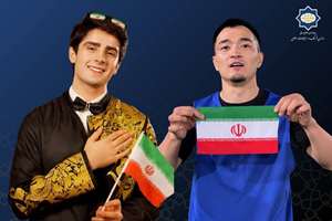 وقتی سلبریتی‌های قزاق زبان مردم ایران می‌شوند + فیلم
